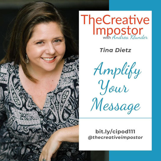 Tina Dietz - The Creative Impostor Podcast - Andrea Klunder